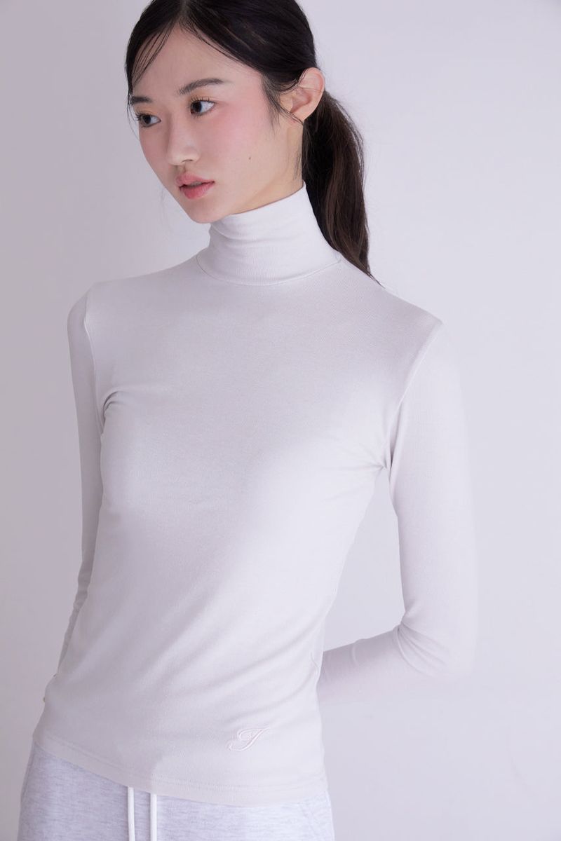 Warm up turtleneck top (3COLOR)