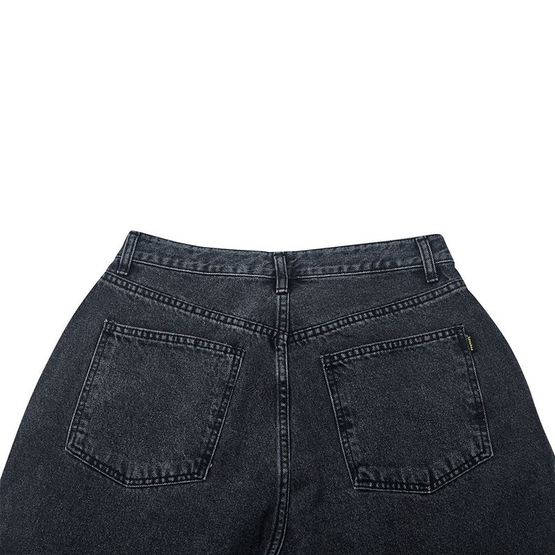 MBSRCOPT102 MID90 BAGGY DENIM PANTS BLACK