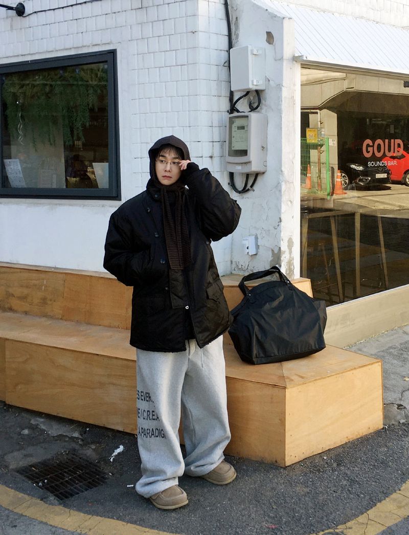 No.1548 nylon parka F JK