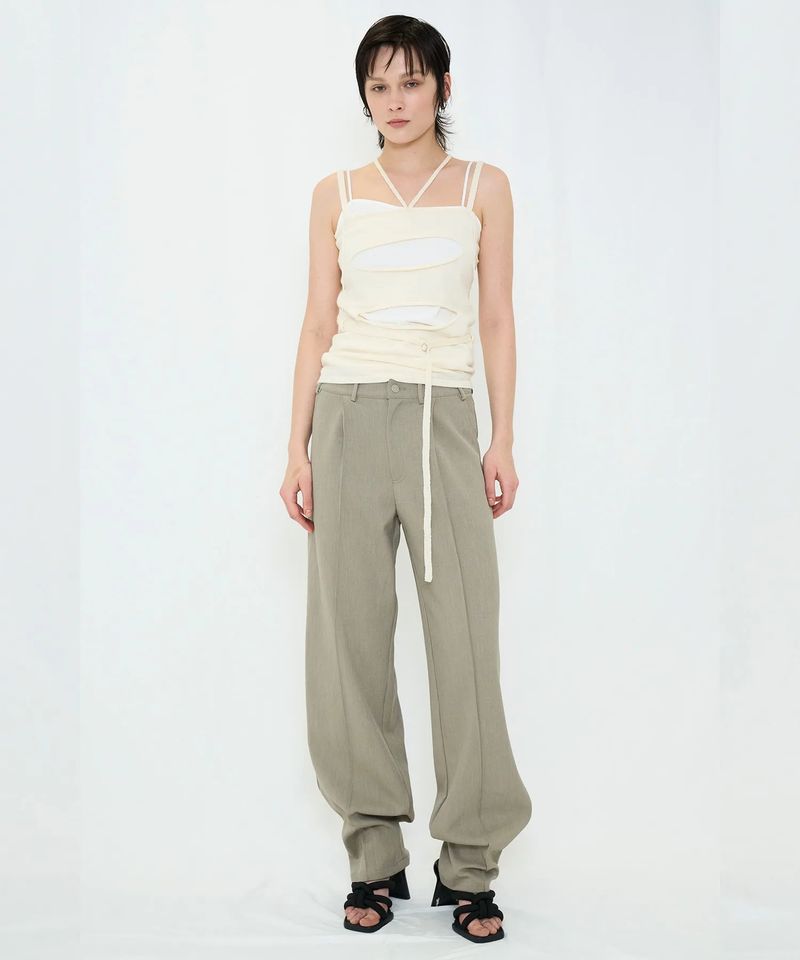 LOOSE TAPERED SLACKS