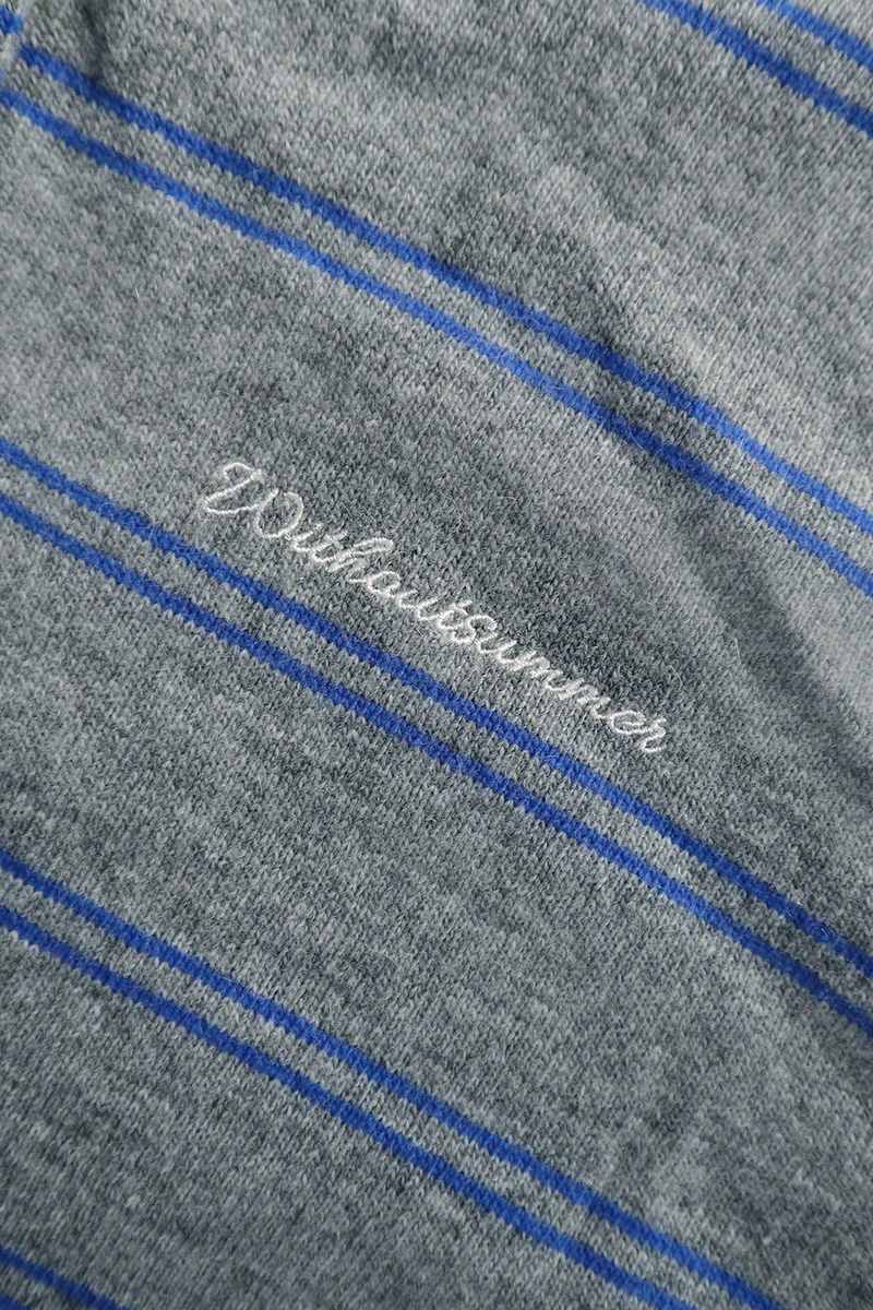 Cozit stripe knit_gray