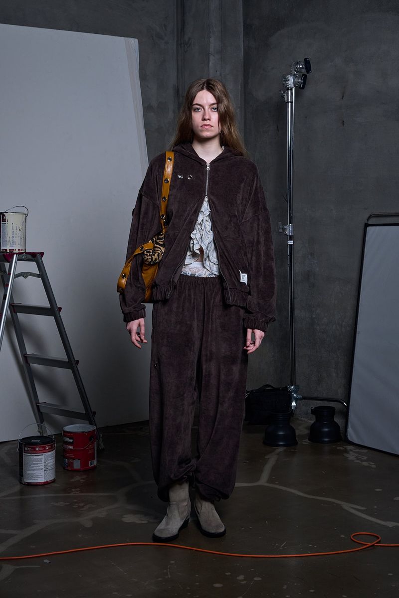 DEPC（デプク）の「VELOUR PANTS -BROWN（Pants）」