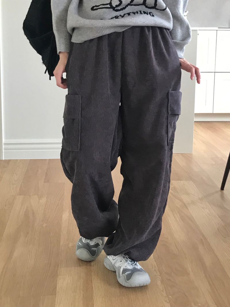 Kamut corduroy cargo pants