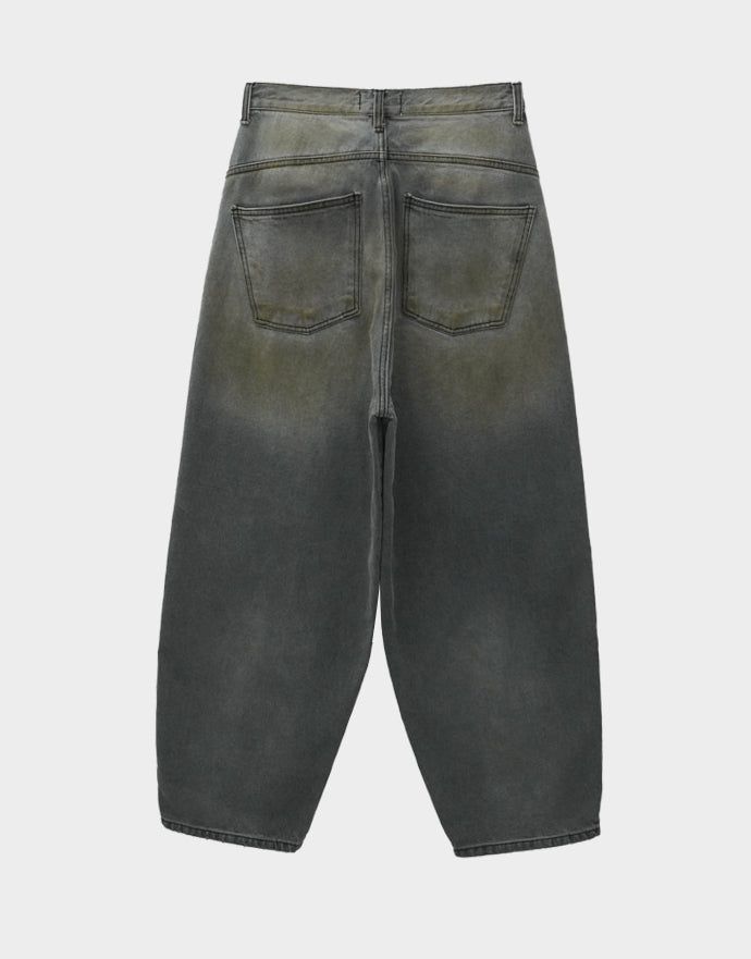 Dirty damage denim pants