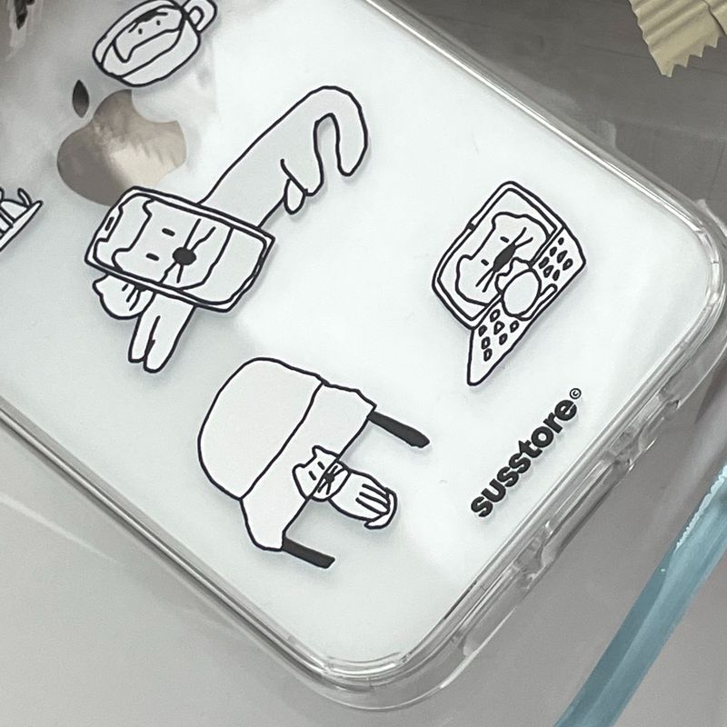Second Edition Deformed Cats phone case