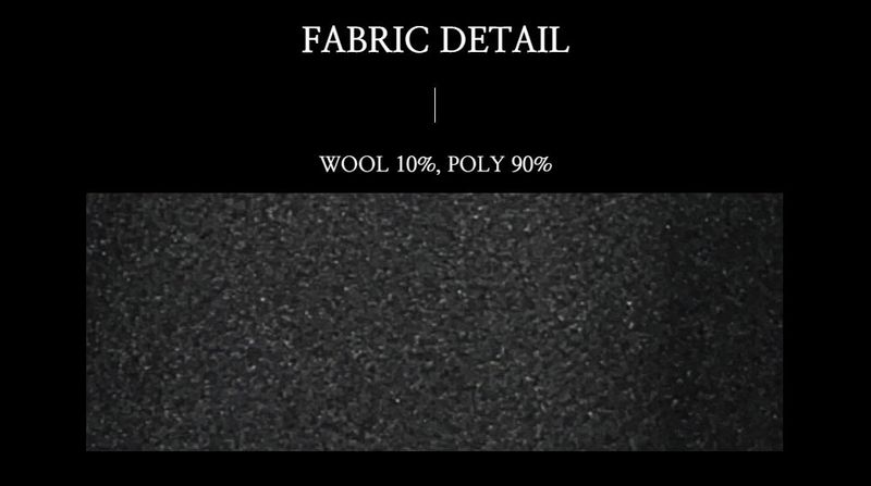 [UNISEX] Wool back button maxi long coat (Black)