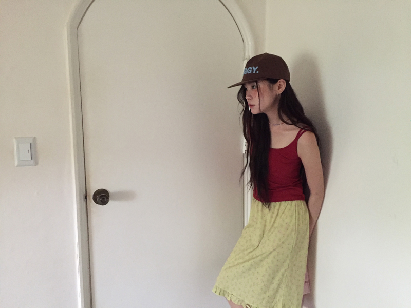 Merry Flower Frill Skirt (2color)
