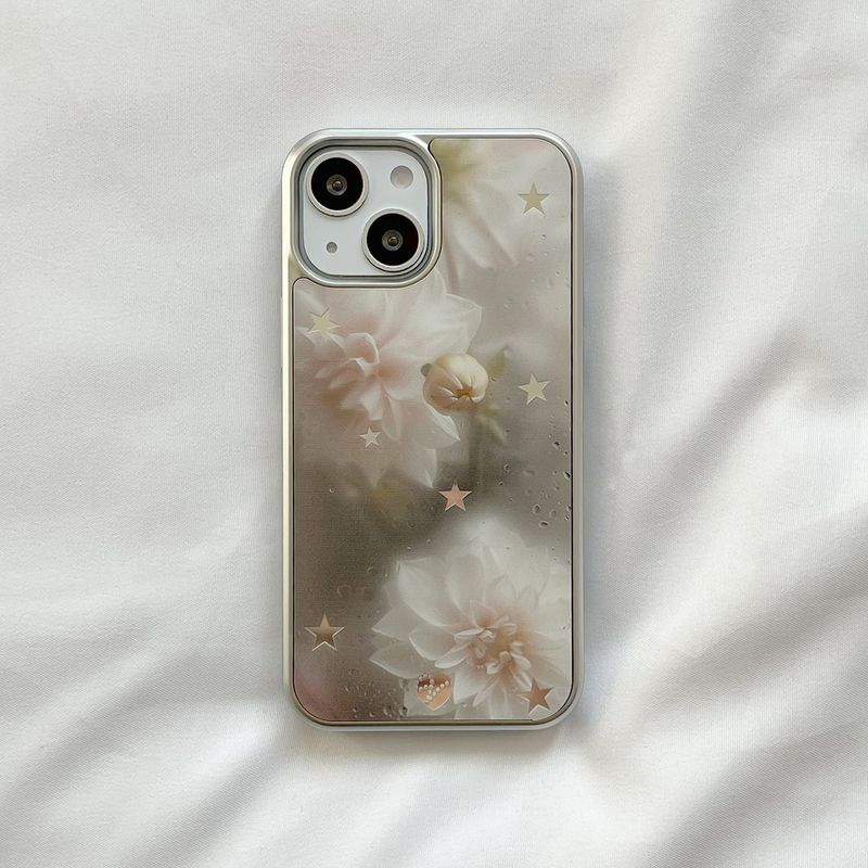 [MADE][Mirror Silver Bumper Case] Starlit Flower • Dahlia