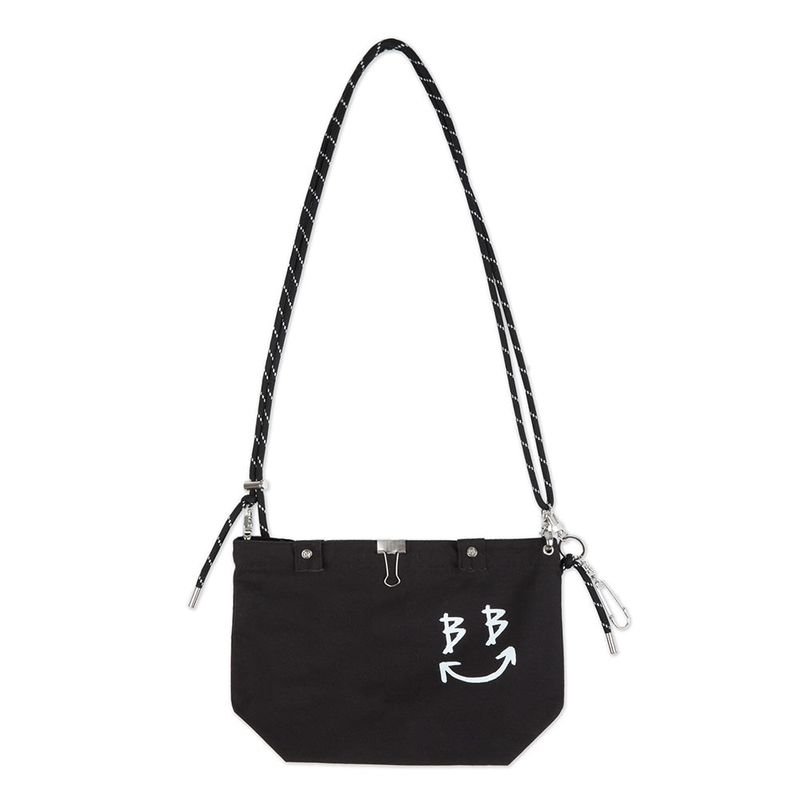 BBD Handcrafted Rope Cross Bag (Black)