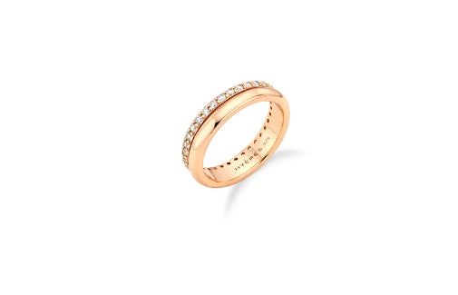 25FW★ Champagne Full Moon Silver (P) Duo Shine Ring