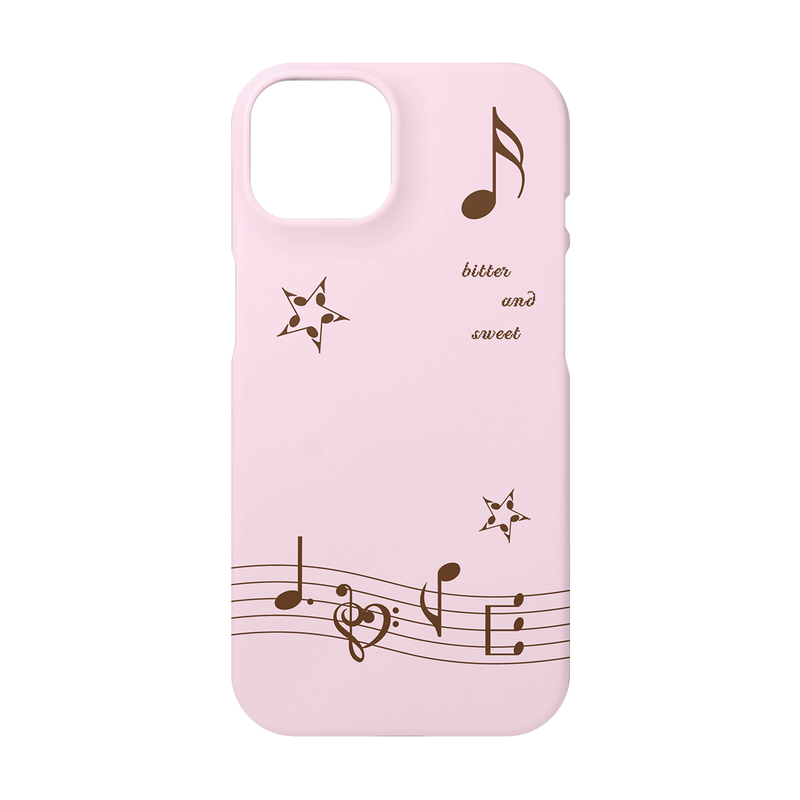 mi ❤︎ littleboutique（ミ❤︎リトルブティック）の「LOVE melody Hard Case - PINK（Smartphone Accessories）」