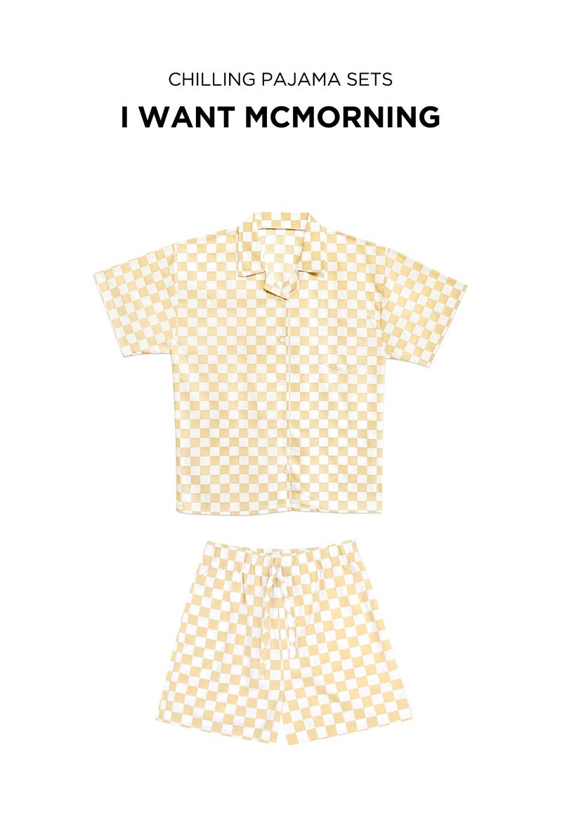 Chilling Pajama Short Set (3 Colors)