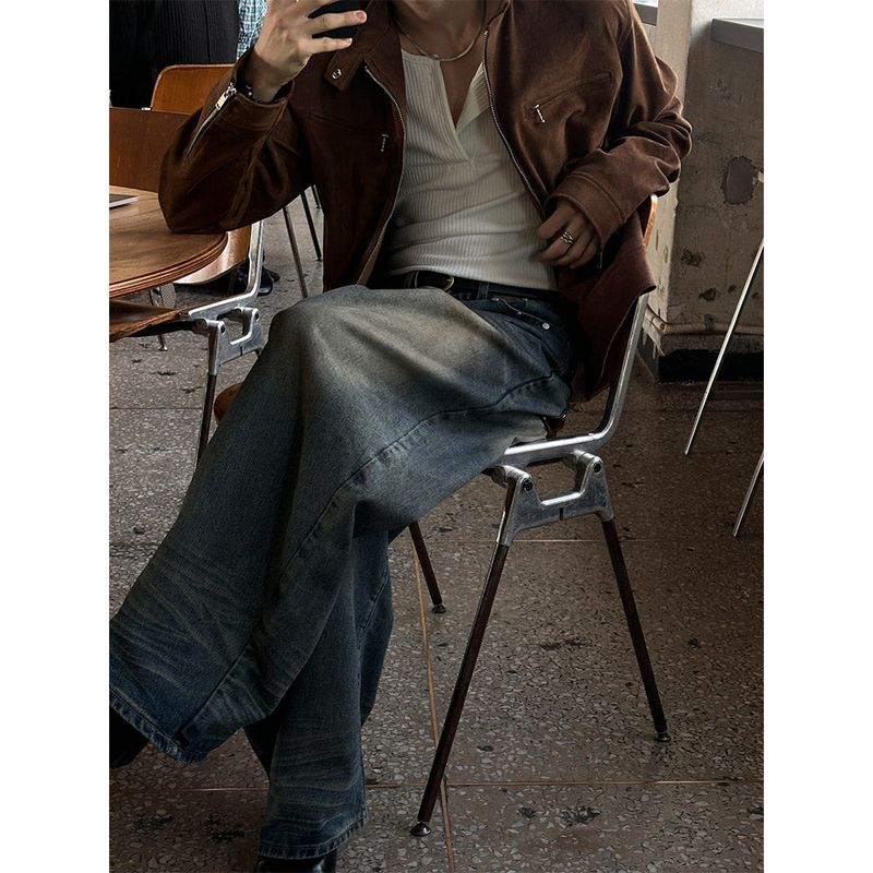  [S/S] Suede biker jacket(3color)