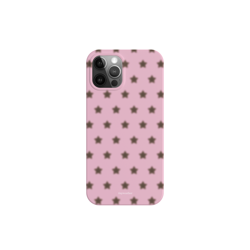 tiny weather(タイニーウェザー)の「star hard case-choco(Smartphone Accessories)」