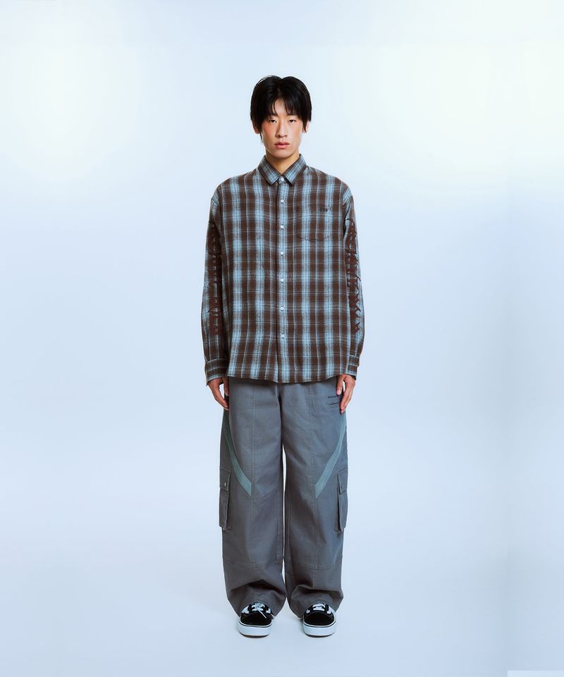 MULTI UTILITY CARGO PANTS (GRAY)