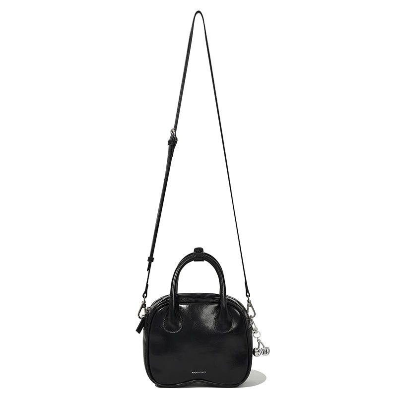 POCKET SIGNATURE MINI BAG [BLACK]