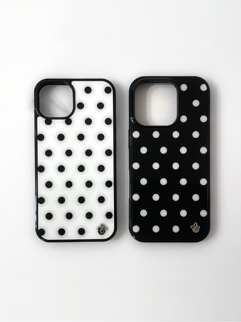 tteul（トゥル）の「[Glass] Cookie&Cream Dot Case (Mag safe)（Smartphone Accessories）」