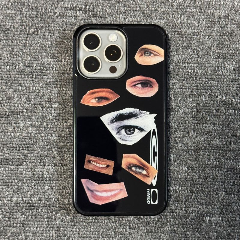 MEMORIESBOUNDARY（メモリーズバウンダリー）の「Particles of Memory Phone Case (Glass_BK)（Smartphone Accessories）」