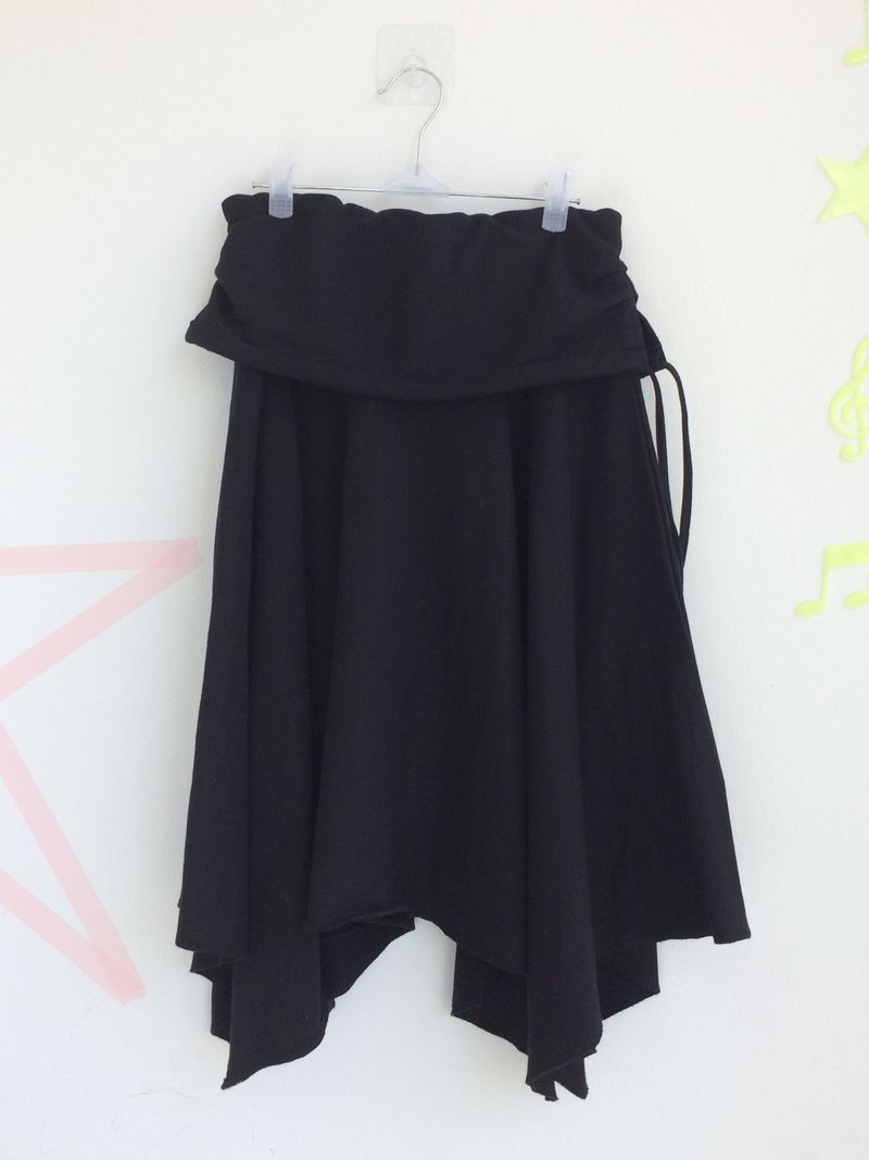 flared ribbon skirt