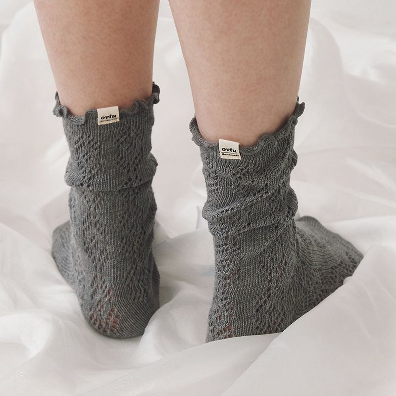 OVT-U(オーブイティーユー)の「Cozy Knitted Socks (3colors)(Fashion Accessories)」
