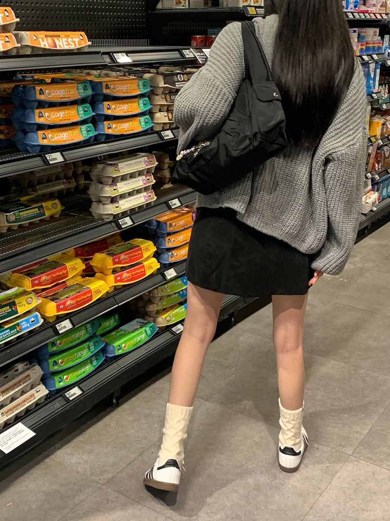 [MADE] Sorbet Twisted Knitted Hooded Cardigan