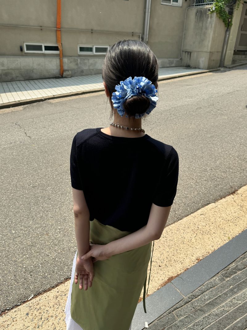 Cosymosy Ruffle Scrunchie - 3 Color