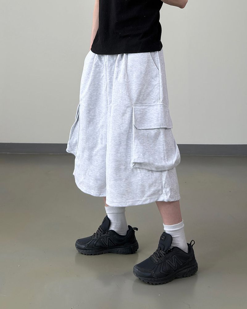 Lunen Big Cargo Bermuda Sweatpants