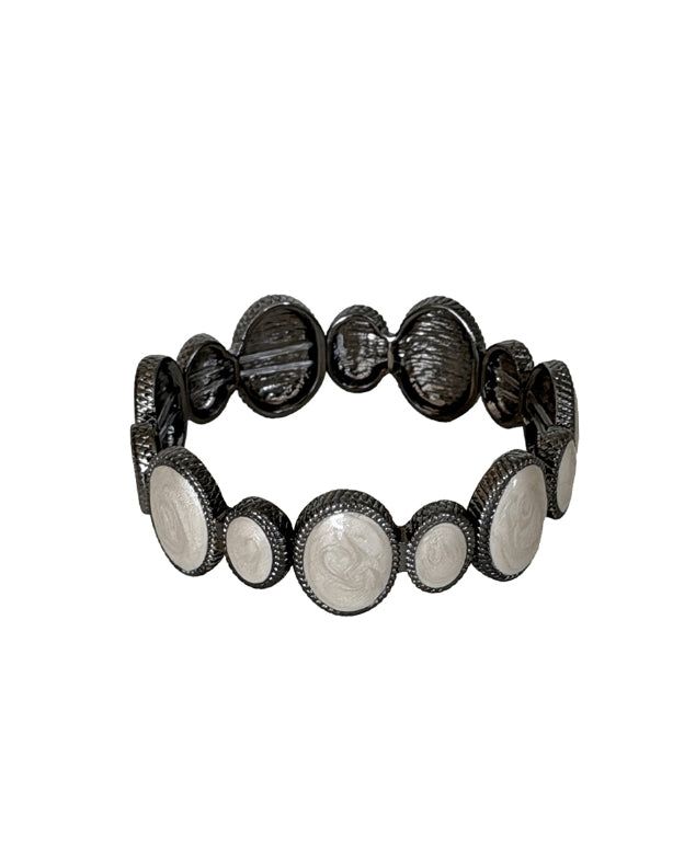 Antique Marble Cameo Bangle