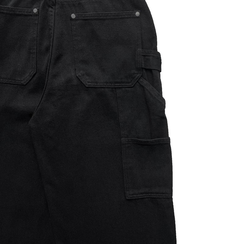 Carpenter Cargo One Pocket Loop Wide Long Pants (3 colors)