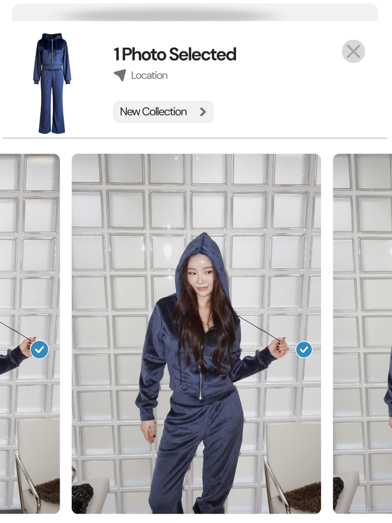 Velvet Winter Hooded Training Set
