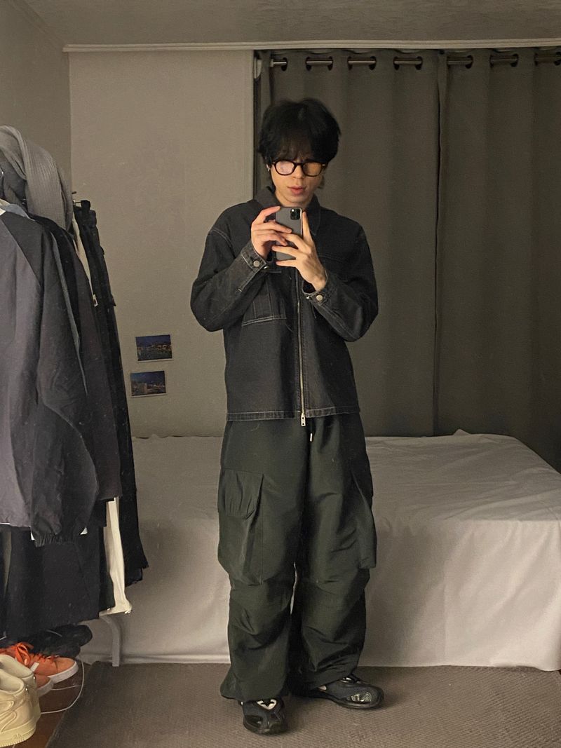 Daily Cargo String Balloon Wide Pants 3C