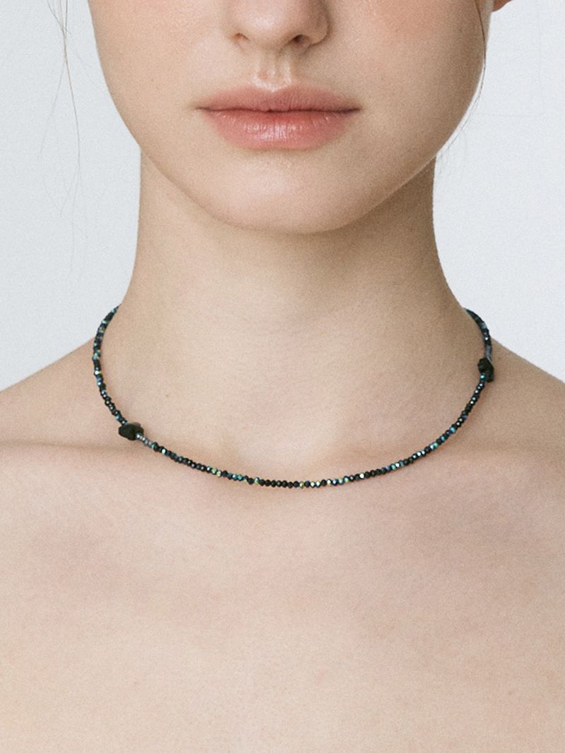 THE PART OF(ザ パート オブ)の「Silver925_Point Butterfly_N (Black,Blue)(Accessories)」