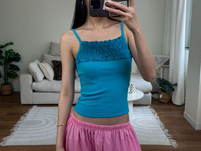 candy lace cami
