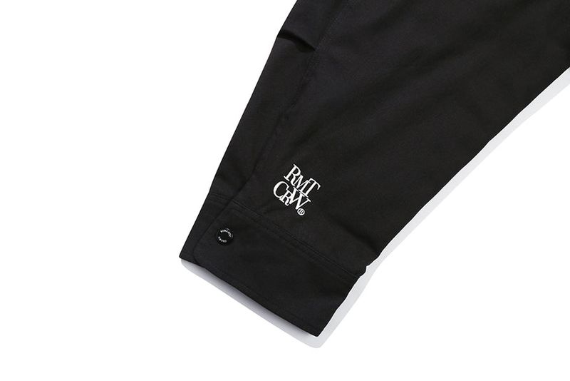 RECENT LOGO M65 PARKA_BLACK