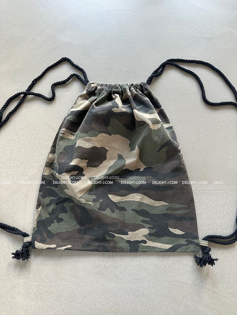 [UNISEX] Camo Military Rope Cargo Backpack