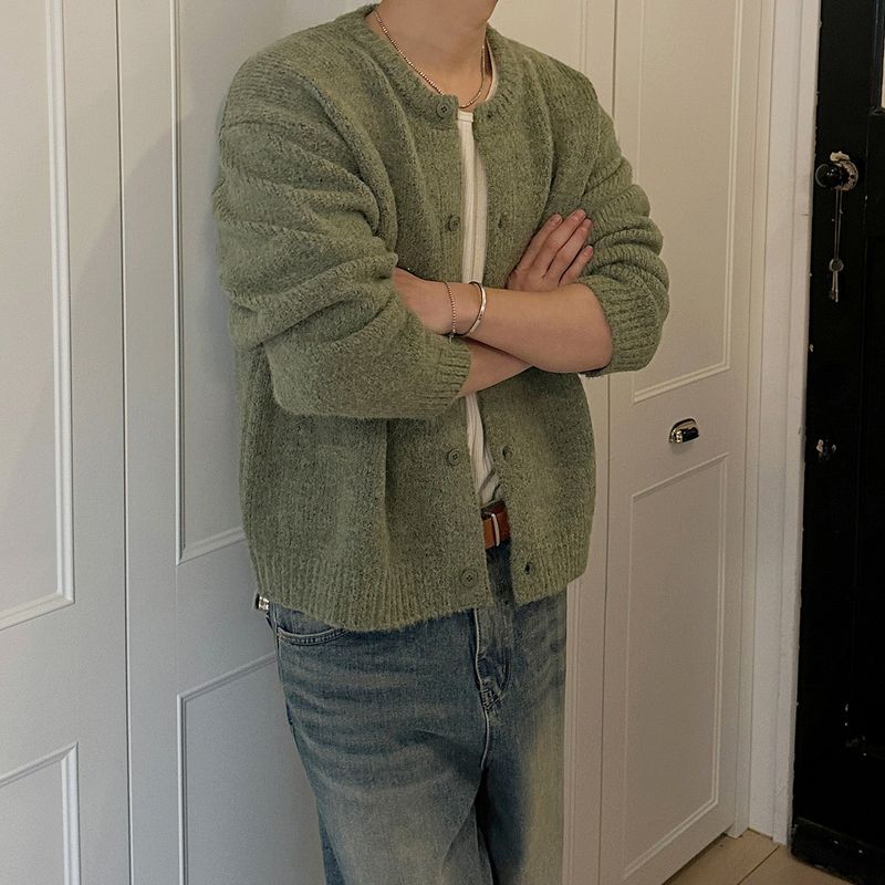 nareum(ナルム)の「ALPACA ROUND KNIT CARDIGAN(Tops)」