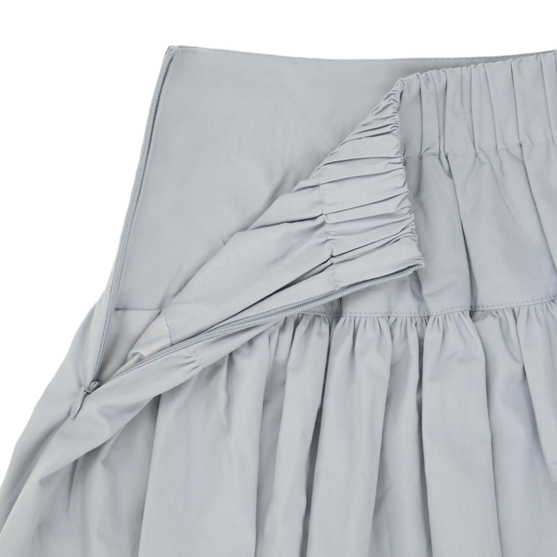TIDY FLARE LONG SKIRT (2 COLORS)