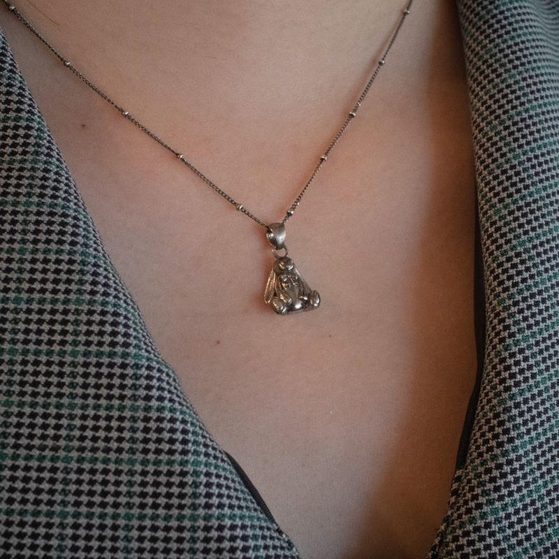 【MADE】 Little bunny necklace M