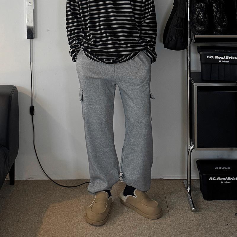 ASCLO Mink Wide Cargo Pants (5color)