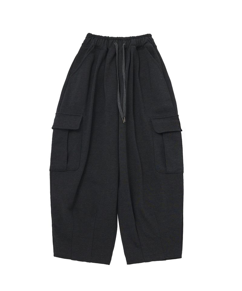 A NOTHING（アナッシング）の「H-T CARGO BALLOON SWEAT PANTS (Charcoal)（Pants）」