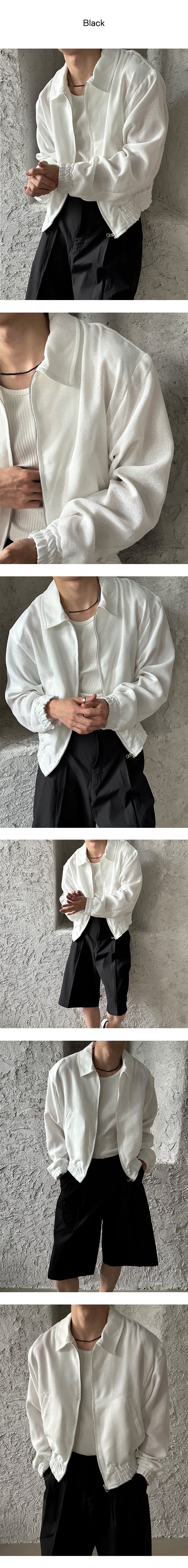 [S/S] Basic half banding short slacks (2color)