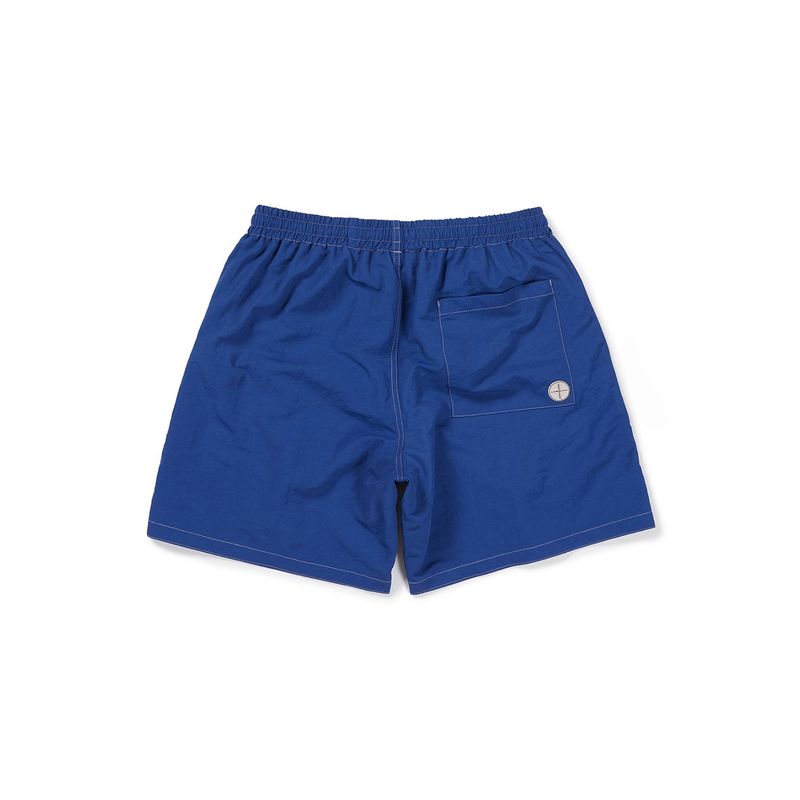 Marina stripe shorts / Cobalt