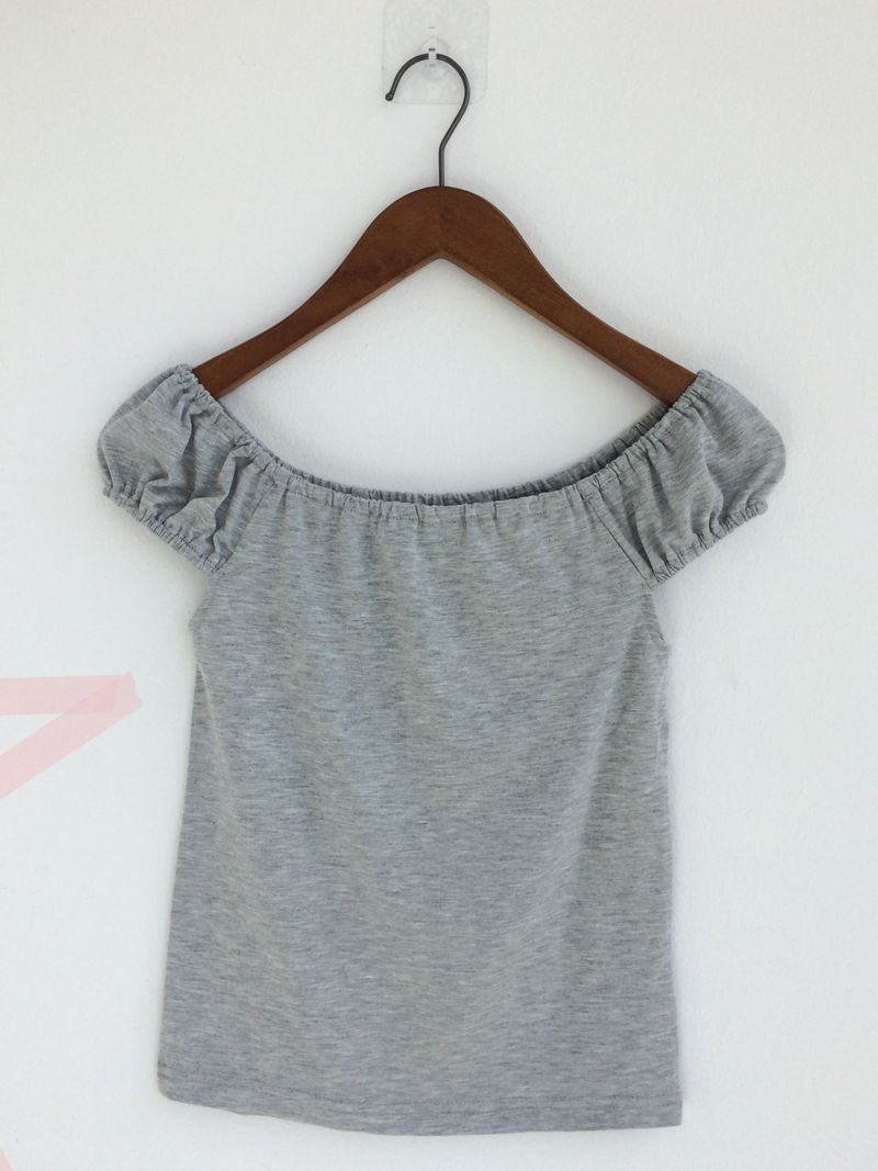 Puff shirring T
