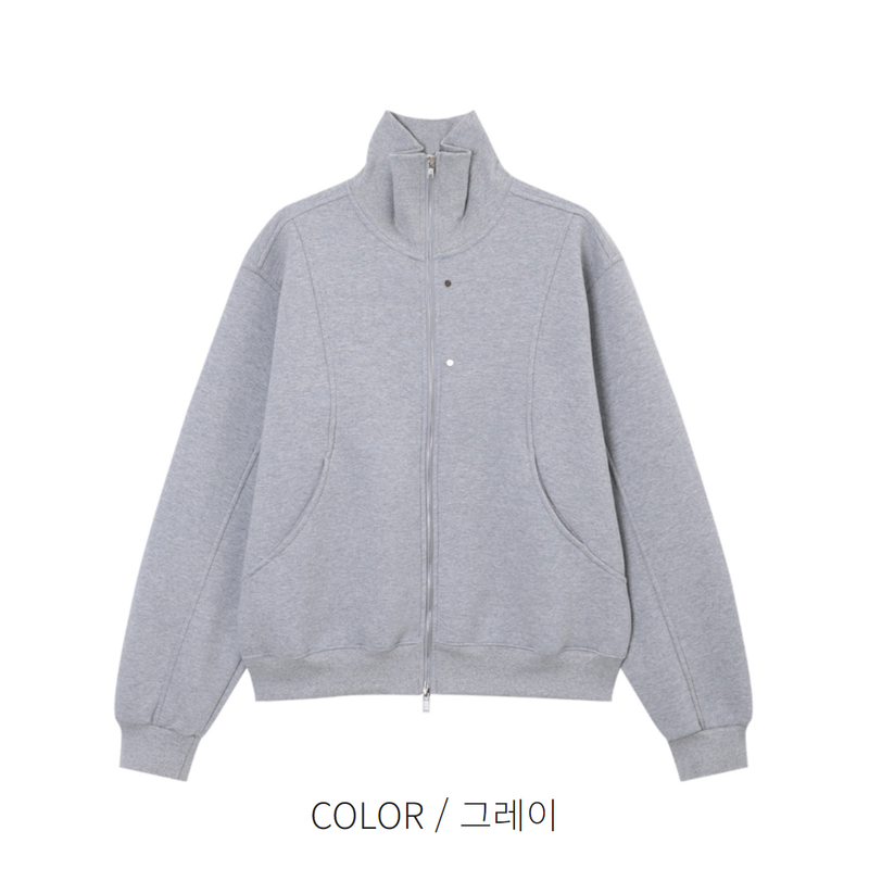 ONE-RIVET CURVED ZIP