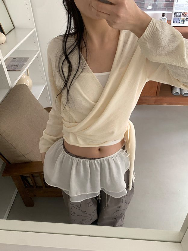 SPRING WRAP KNIT (4C)