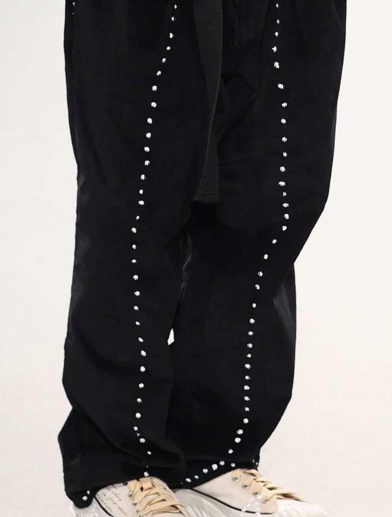 Black Corduroy Trousers