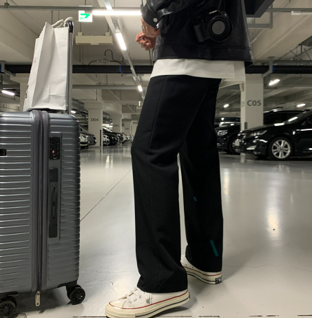 7500 TR slim wide slacks