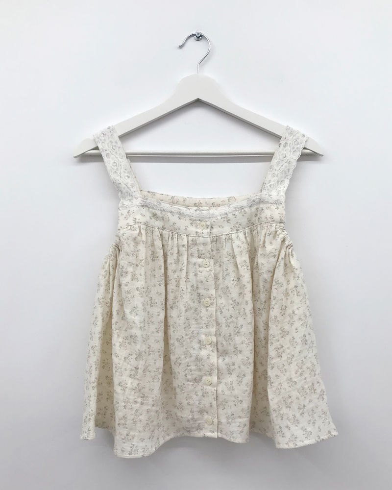 Depe Floral Button Blouse (2color)