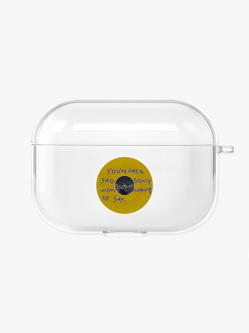 AFTERNOONLIVE(アフタヌーンライブ)の「Sound is Colour! Airpods Case -Yellow (for 1,2,3 Pro)(Hats)」