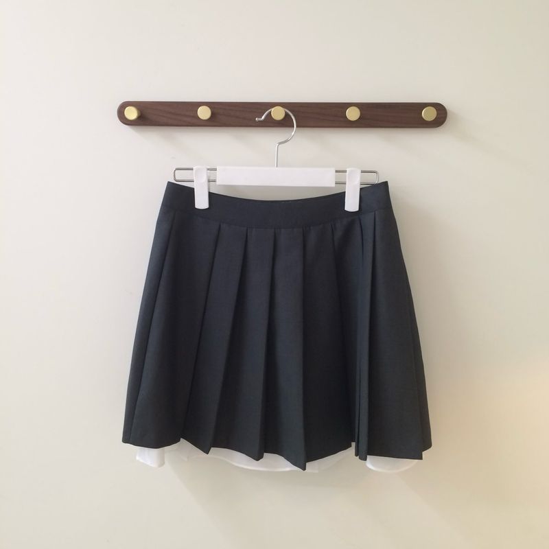 シフォンプリーツスカート